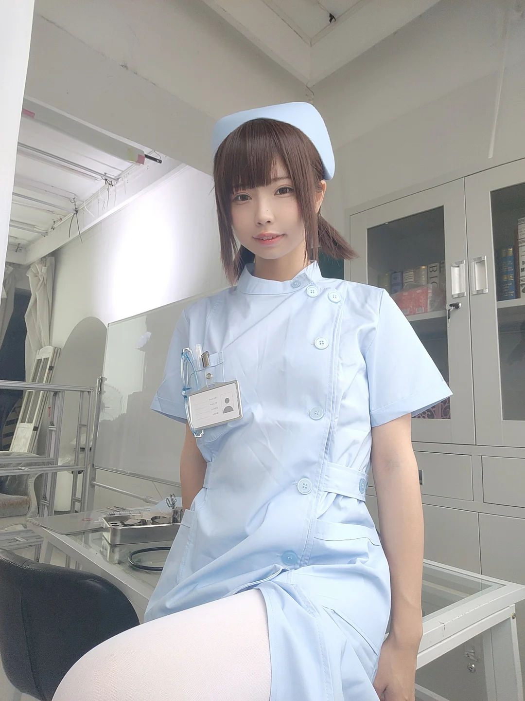 十万珍吱伏特 - 护理实习生 [155P,1V-1.38GB] tg@simisebaisi 【丝足阁】028.webp
